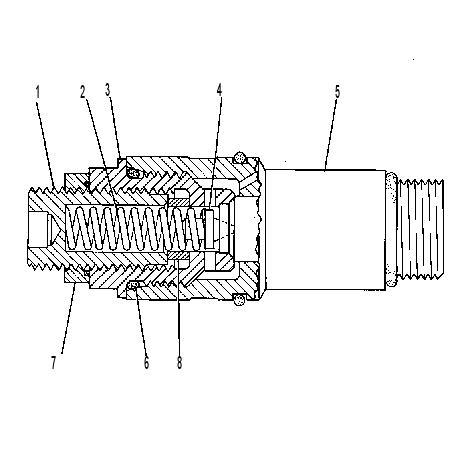 Клапан предохранительный 4T3252 CAT