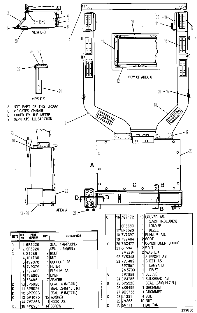 Кондиционер с креплением 5V5388 CAT