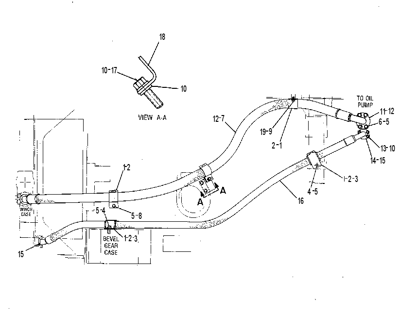 LINES GP-WINCH 7G7857 CAT