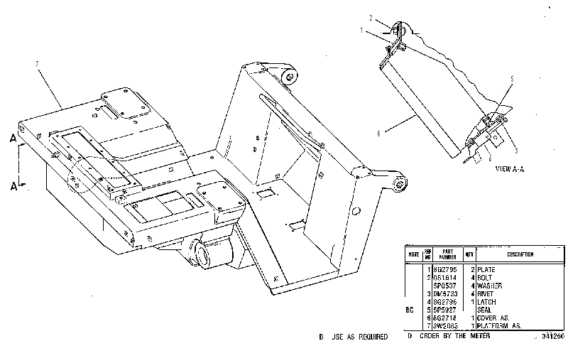 PLATFORM GP-TILT 3W2082 CAT