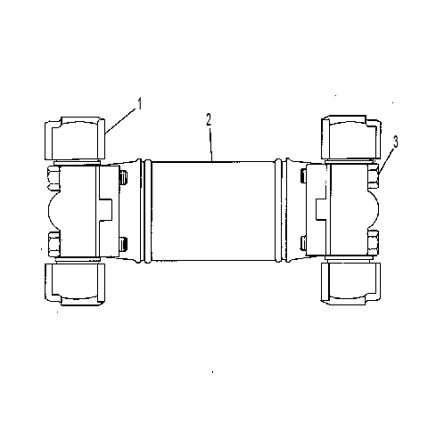 Карданный шарнир 3T1448 CAT