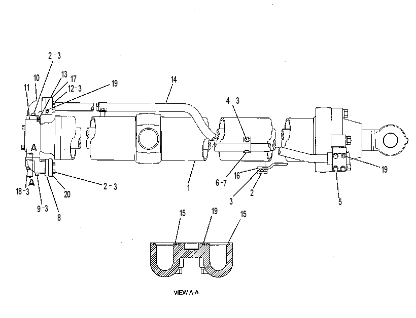 VALVE & CYLINDER GP 3T9702 CAT