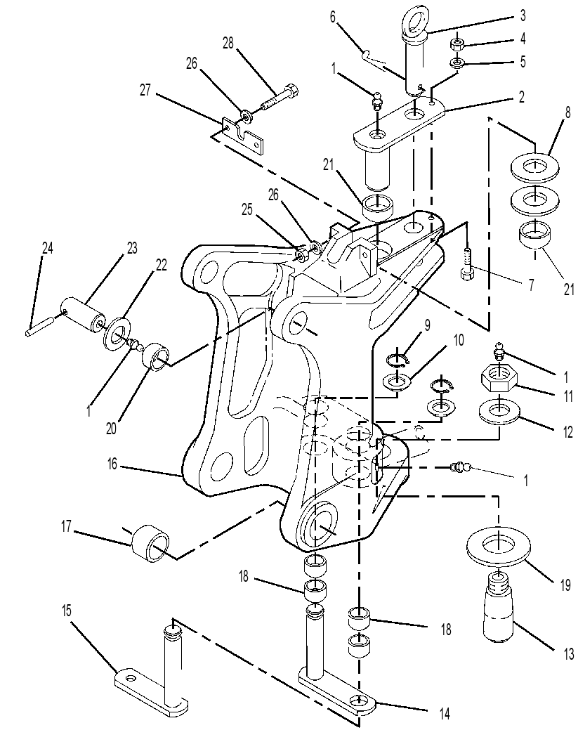 FRAME GP-SWING 9R0039 CAT