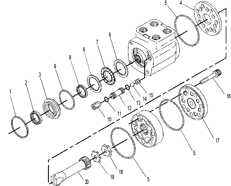 Насос дозирующий 4T6896 CAT