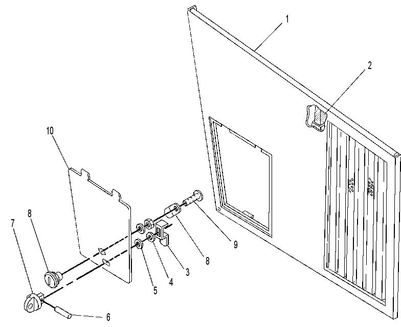 DOOR GP-SIDE-RH 9R2713 CAT