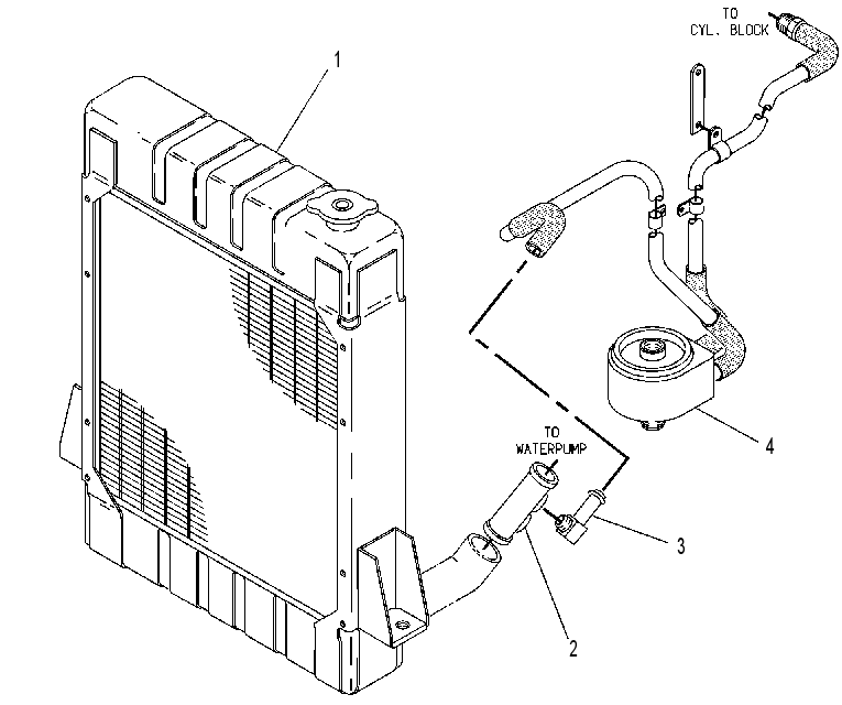 RADIATOR & OIL COOLER GP 7W9352 CAT