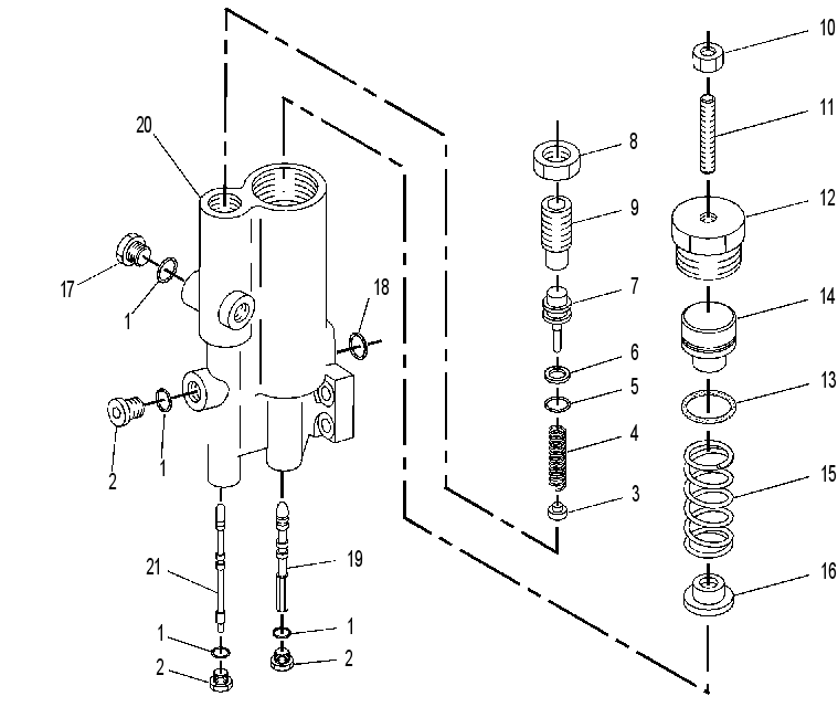 VALVE GP-PRESS & FLOW CMPNSTR 9T1700 CAT