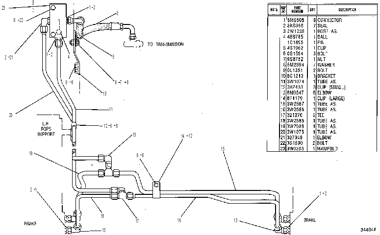 Управление тормозом 3W2670 CAT