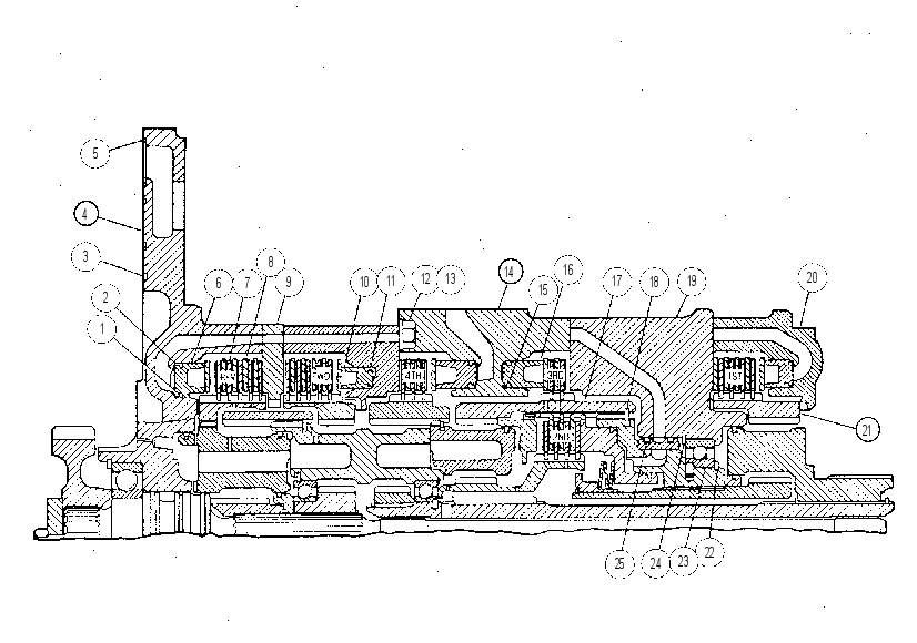Планетарная передача 7T9087 CAT