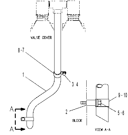 Система отвода газов 4W0472 CAT