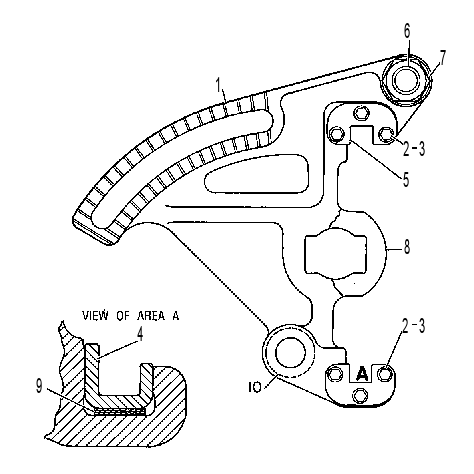 BRACKET GP-BLADE 9D6425 CAT