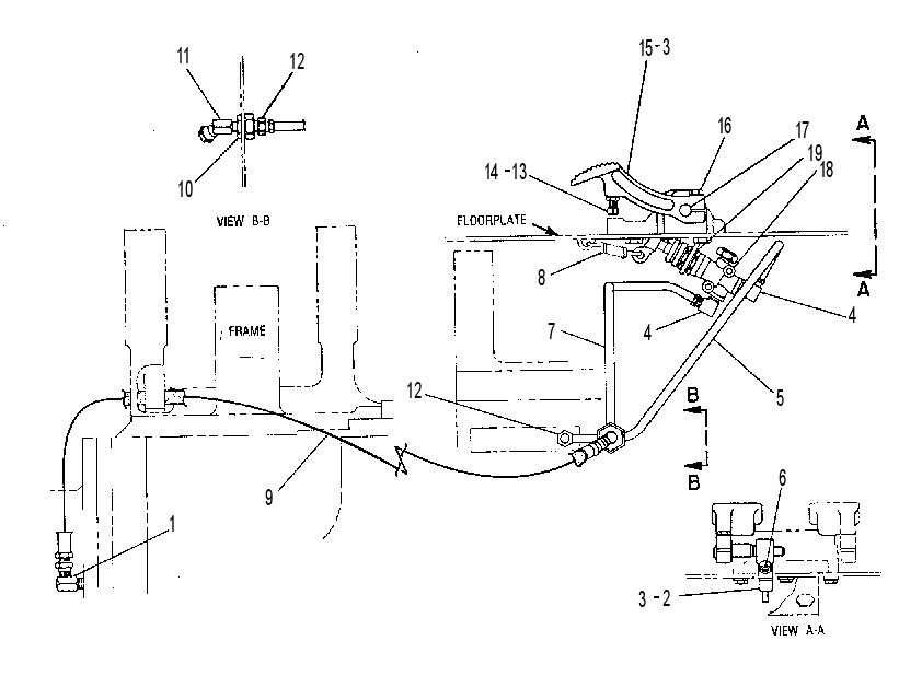 Управление блокировкой дифференциала 5T0670 CAT