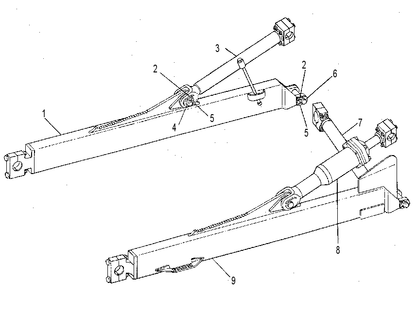 PUSH ARM GP-STABILIZER 7T2433 CAT