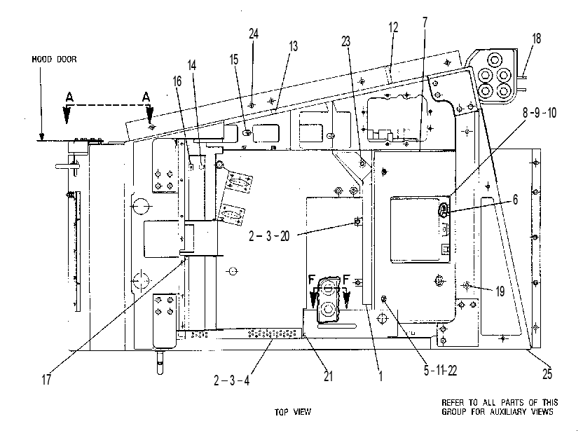 COMPARTMENT GP-OPERATOR 5T1276 CAT