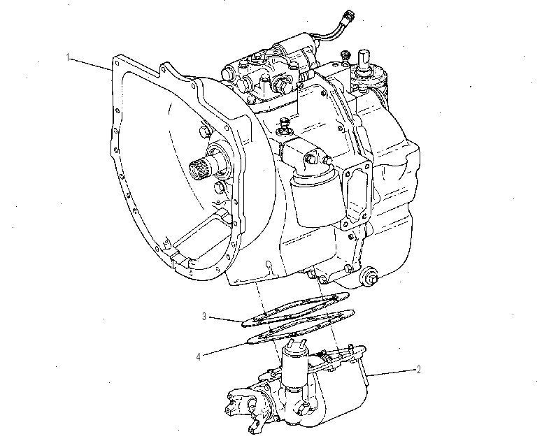 Трансмиссия 9W4030 CAT