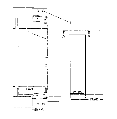 Перегородка моторного отсека 6W5160 CAT