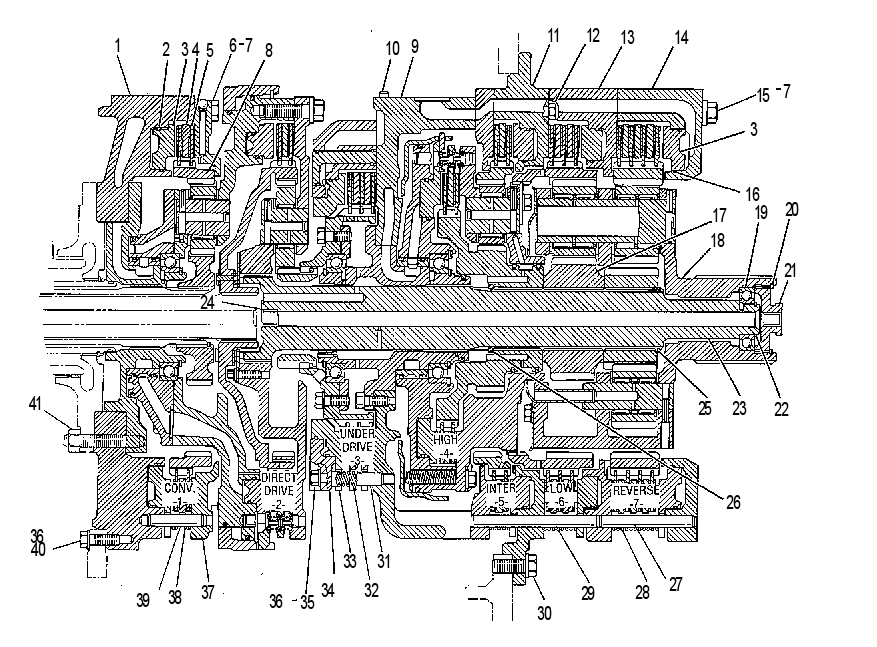 Планетарная передача 9W2418 CAT