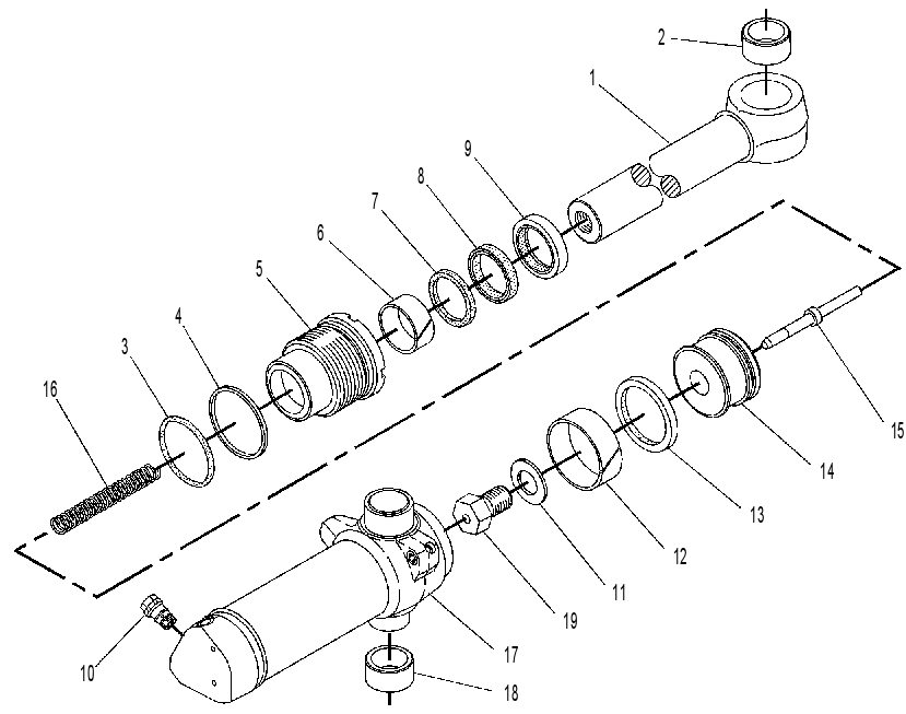 CYLINDER GP-SWING 9T0421 CAT