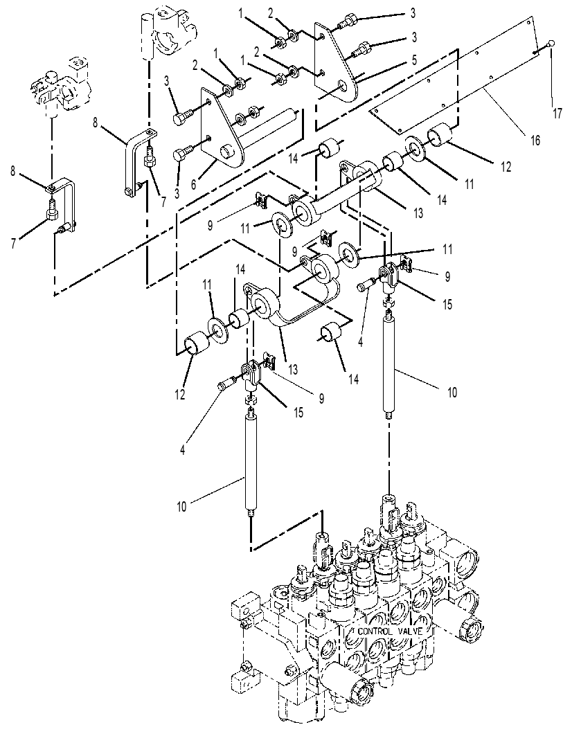 CONTROL GP-BACKHOE 9R2815 CAT