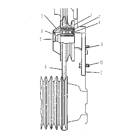 BELT TIGHTENER GP 8N9509 CAT