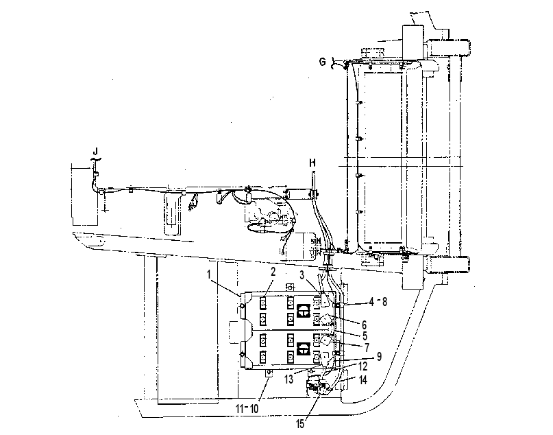 Проводка и освещение 6G8172 CAT