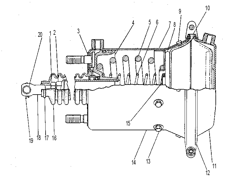 ACTUATOR GP-BRAKE 4T5303 CAT