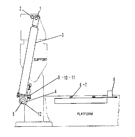 TILT GP-PLATFORM 3W2620 CAT