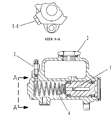 CYLINDER AS-POWER MASTER 5G6159 CAT