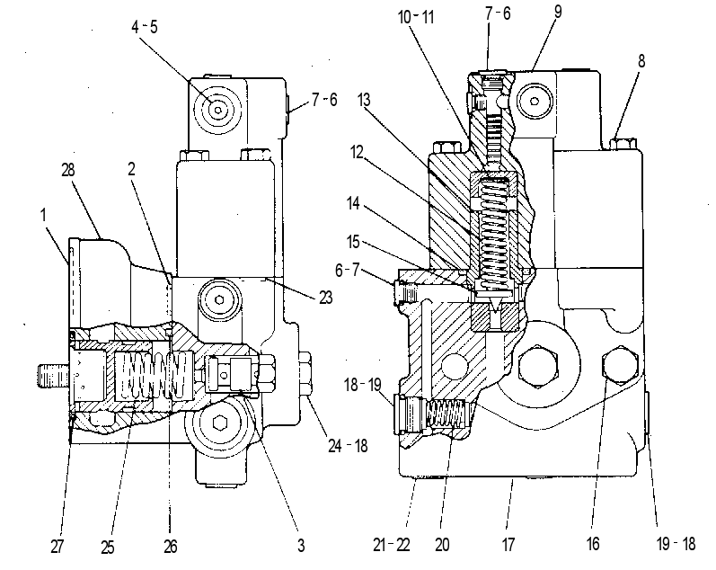 VALVE GP-PITCH RELIEF 9T3352 CAT