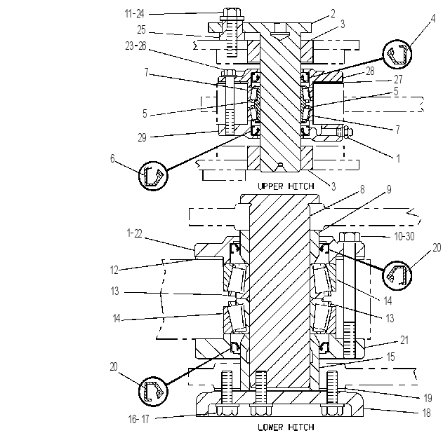 HITCH GP-ARTICULATED 4V8915 CAT