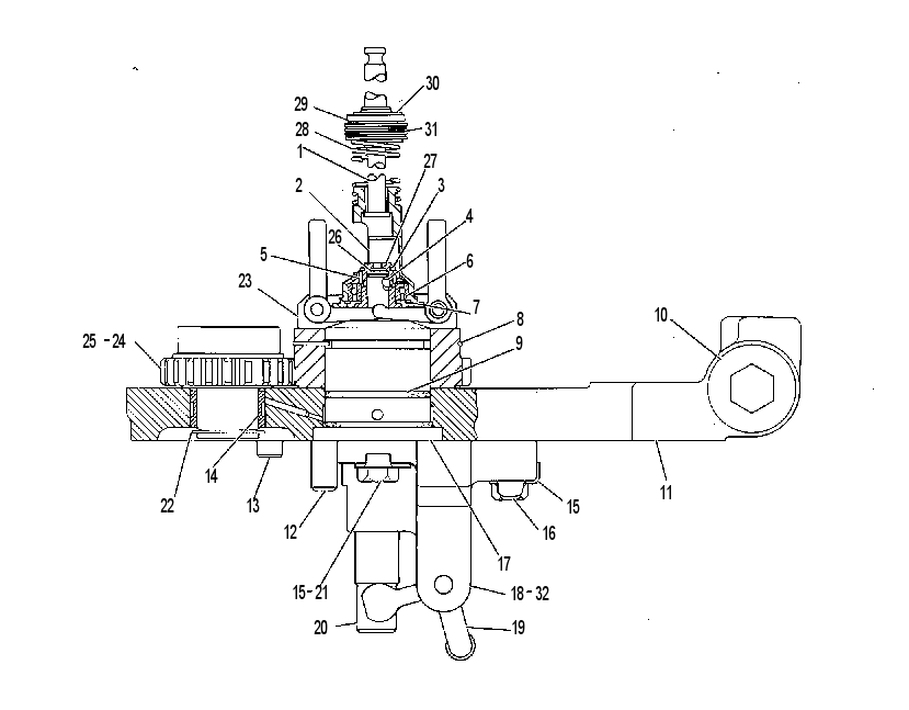 PLATE GP-GOVERNOR ADAPTER 1N4669 CAT