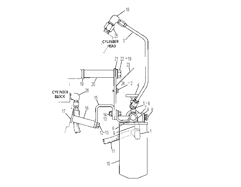 FILTER GP-COOLANT 8N0025 CAT
