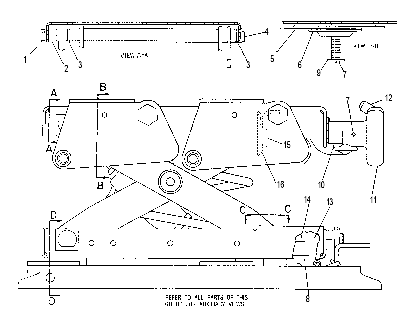 Подвеска сиденья 6W8502 CAT