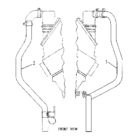 Система отвода газов 4W4699 CAT