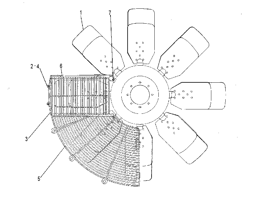 FAN GP-REVERSIBLE 7W8828 CAT
