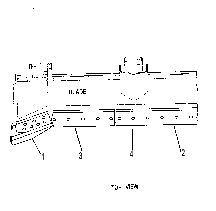 Зуб и режущая кромка 9W7041 CAT