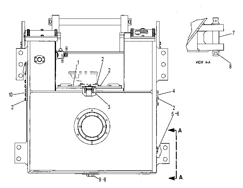 CASE & COVERS GP-DIFFERENTIAL 7G4658 CAT
