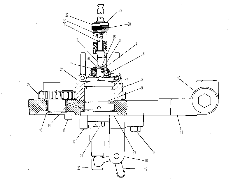 PLATE GP-GOVERNOR ADAPTER 7W7130 CAT