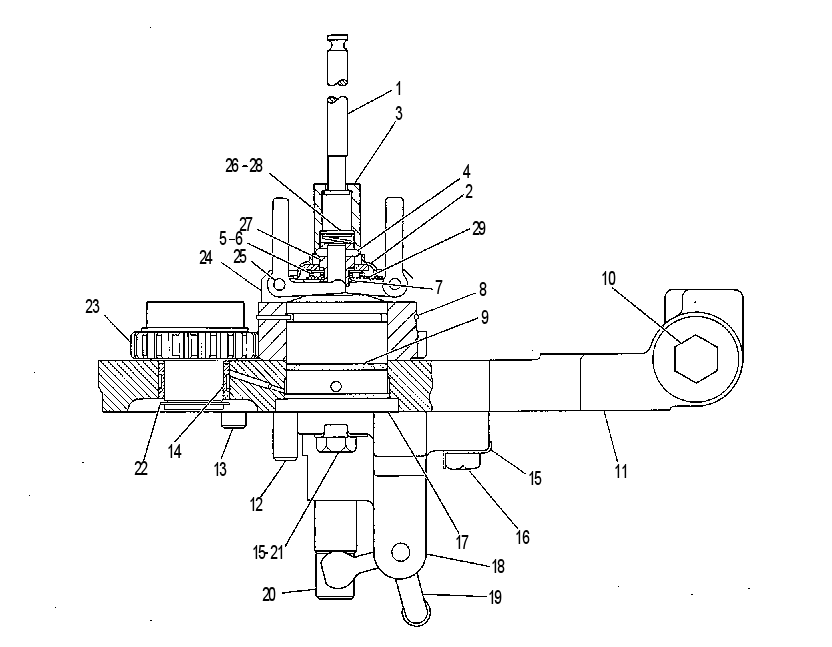 PLATE GP-GOVERNOR ADAPTER 4W3501 CAT