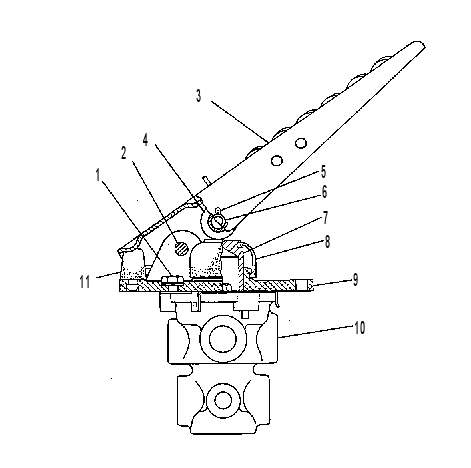 Клапан управления тормозом 8V5173 CAT