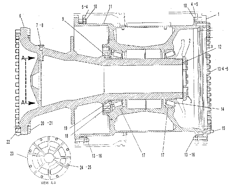 WHEEL GP-REAR 5T4476 CAT