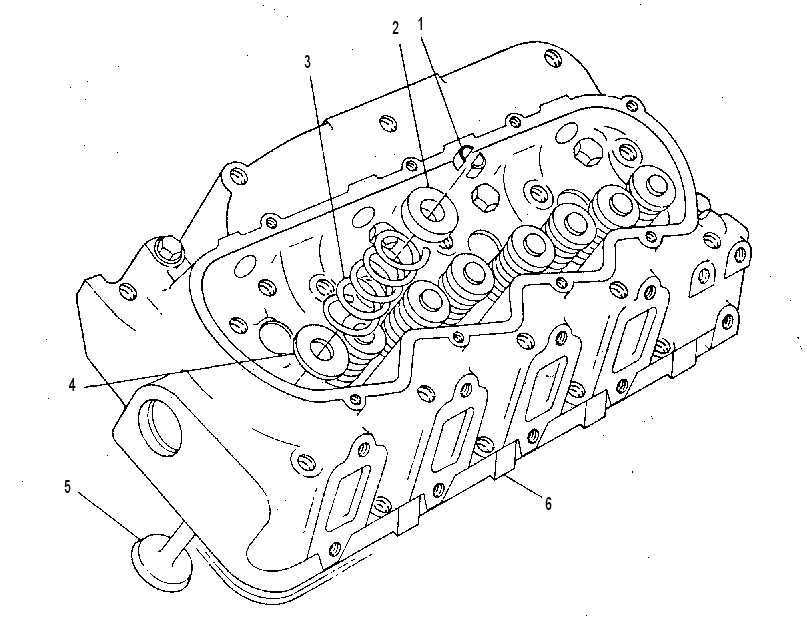 Головка блока цилиндров 7W9394 CAT