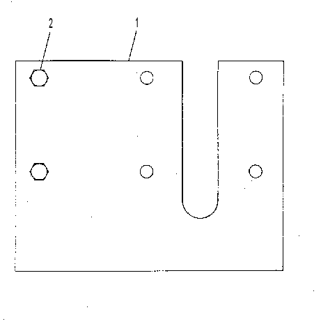 Крепление контактора 7C0532 CAT