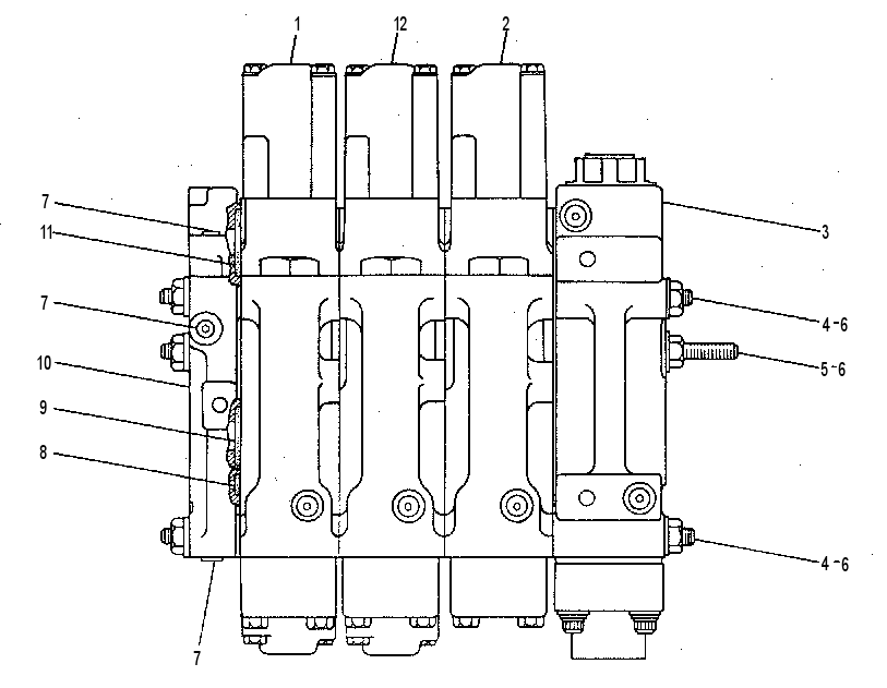 Клапан 9T3700 CAT