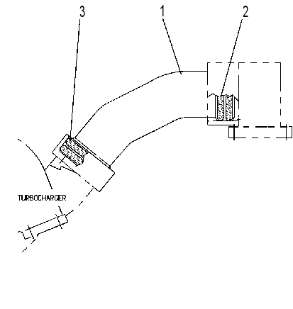 Трубопроводы воздушные 4W1573 CAT