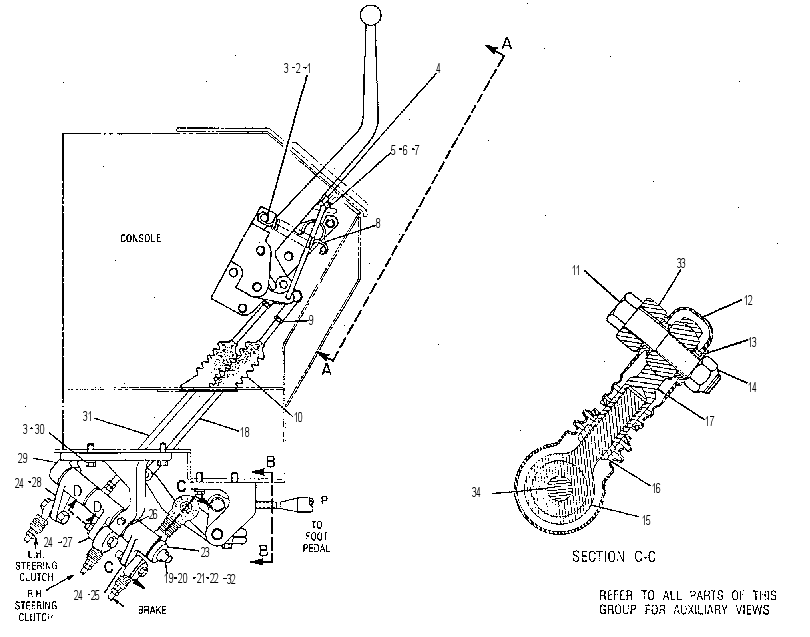 CONTROL GP-STEER CLUTCH & BRK 9W5263 CAT