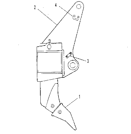 Рыхлитель 4T8223 CAT