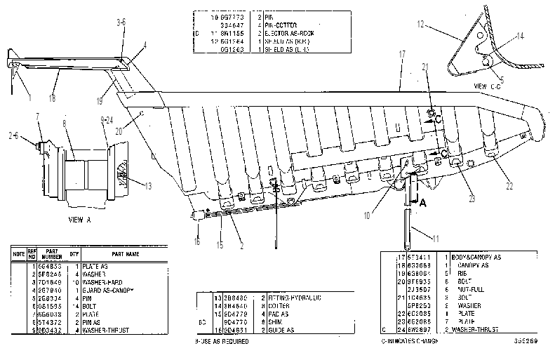 BODY GP-TRUCK 5T3350 CAT