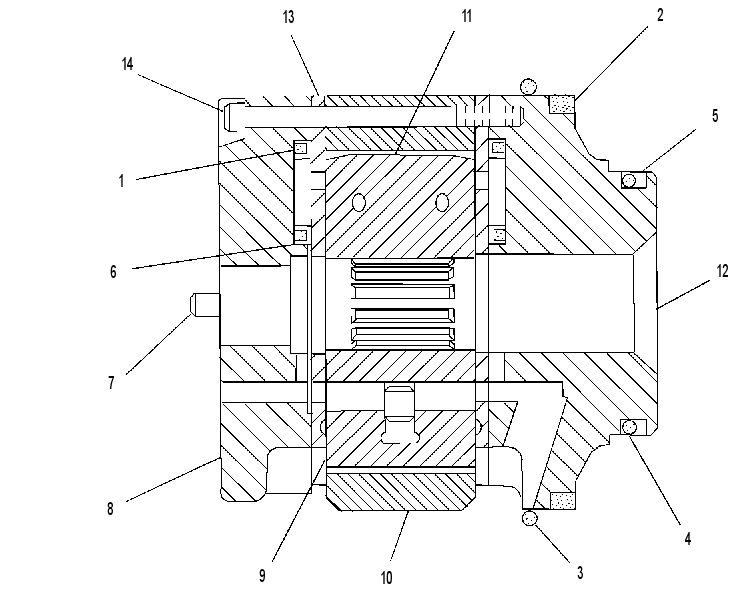 CARTRIDGE GP-VANE PUMP 9T2200 CAT