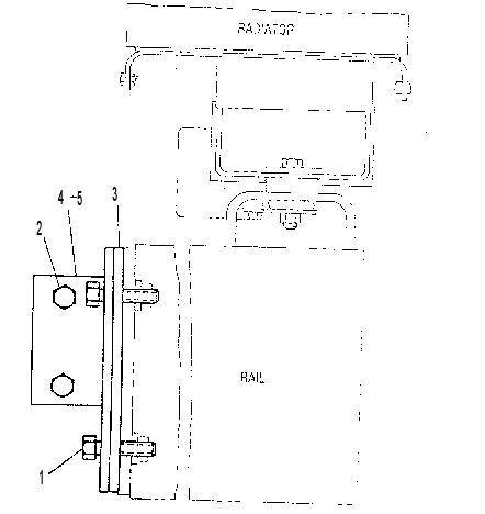 FASTENER GP-RADIATOR 7C1056 CAT